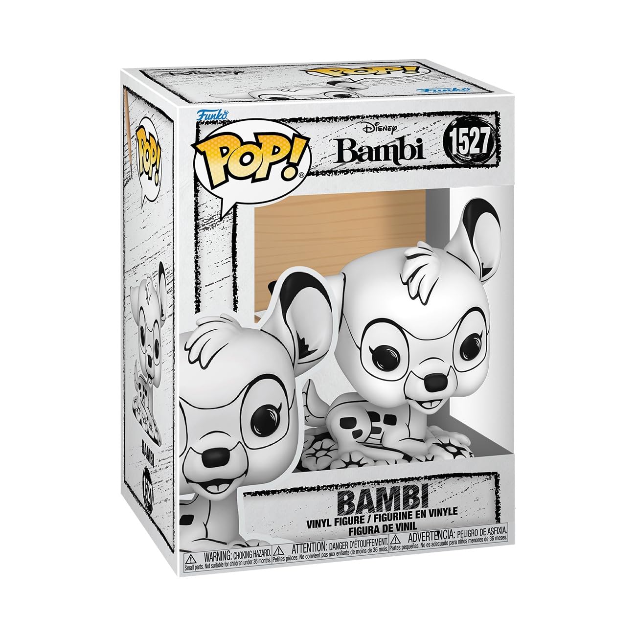 Funko POP Disney: Sketched - Bambi - Collectable Vinyl Figure - Gift Idea - Official Merchandise - for Kids & Adults - Movies Fans - Model Figure…