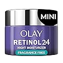 Olay Retinol 24 Face Moisturizer, Anti-Aging Night Cream for Women, Trial Size, Fragrance-Free, Non Greasy - Anti-Wrinkle, Smooth Fine Lines