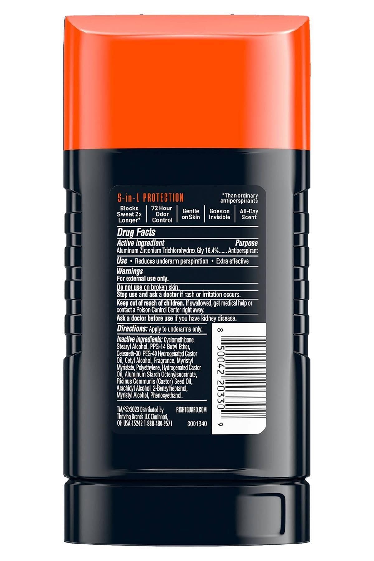Right Guard, Xtreme Defense Arctic Refresh, 2.6 Ounce Beauty and Personal Care Right Guard