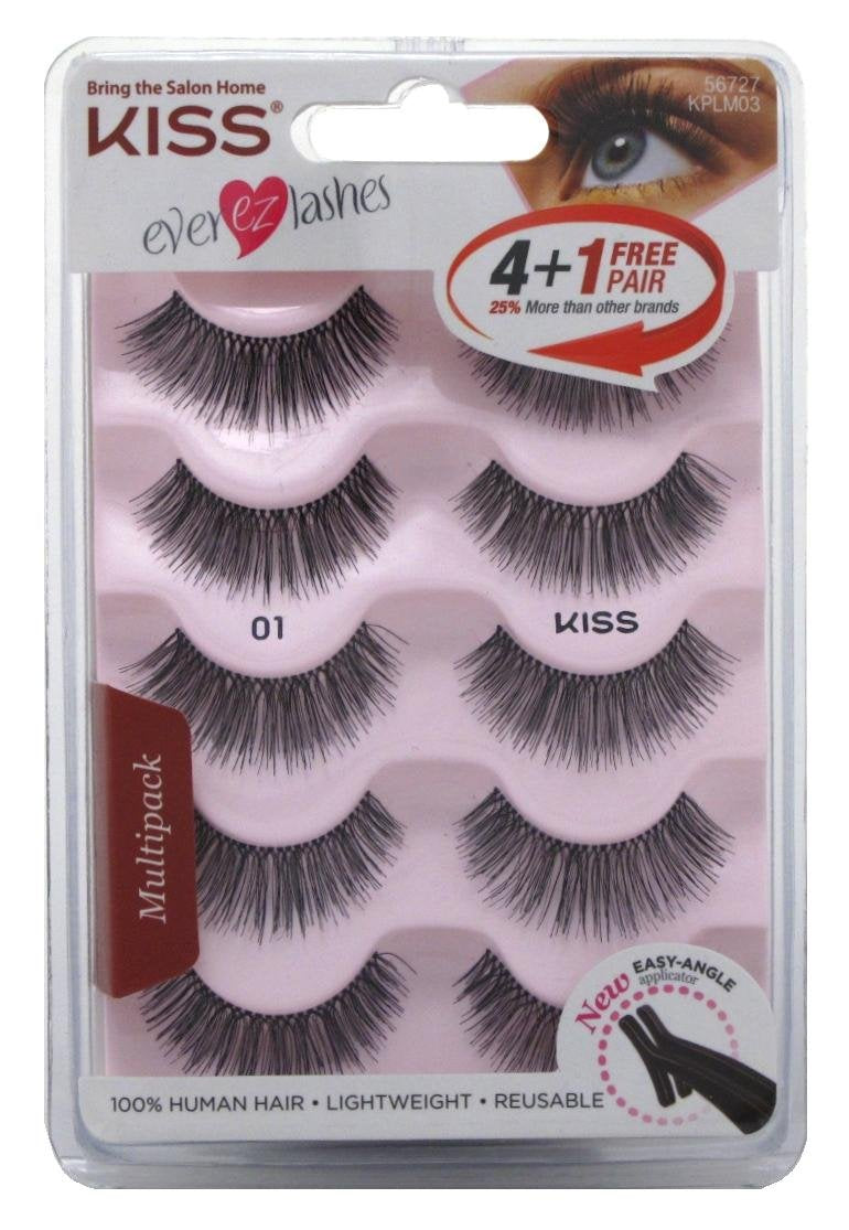 Kiss So Wispy 01 5 Pairs (Pack of 3)