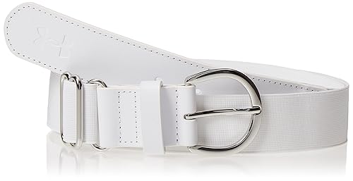 Under Armour Womens Softball Belt , (100) White / / White , One Size Fits All