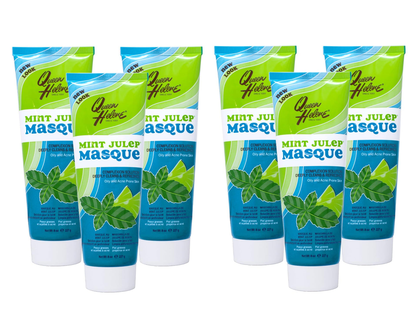 Queen Helene Tube Mint Julep Masque 8 Ounce (235ml) (6 Pack)