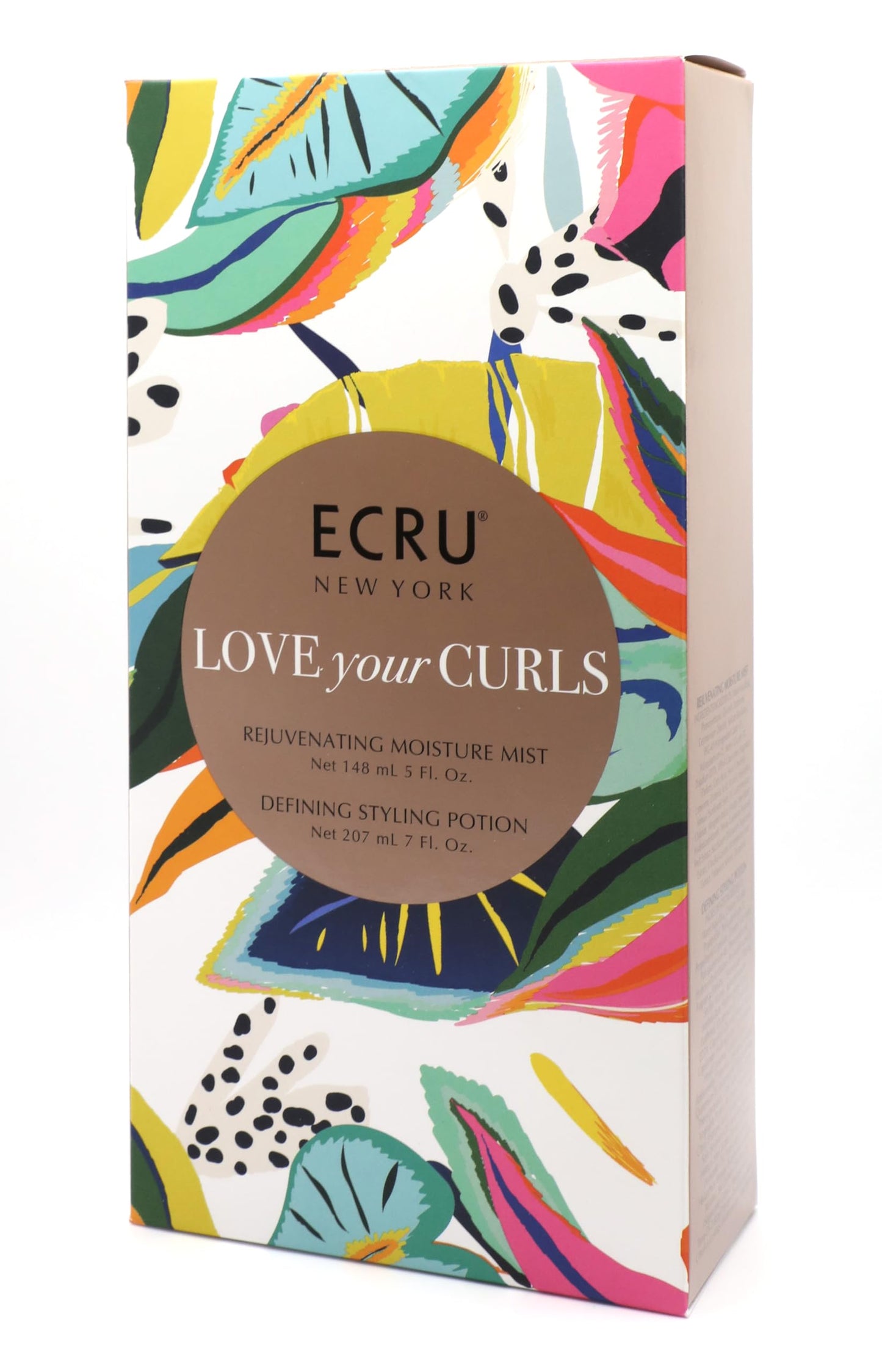Ecru New York LOVE your CURLS Holiday Gift Set, Hair Care 2 Piece Gift Sets, Curly Hair Product Duo