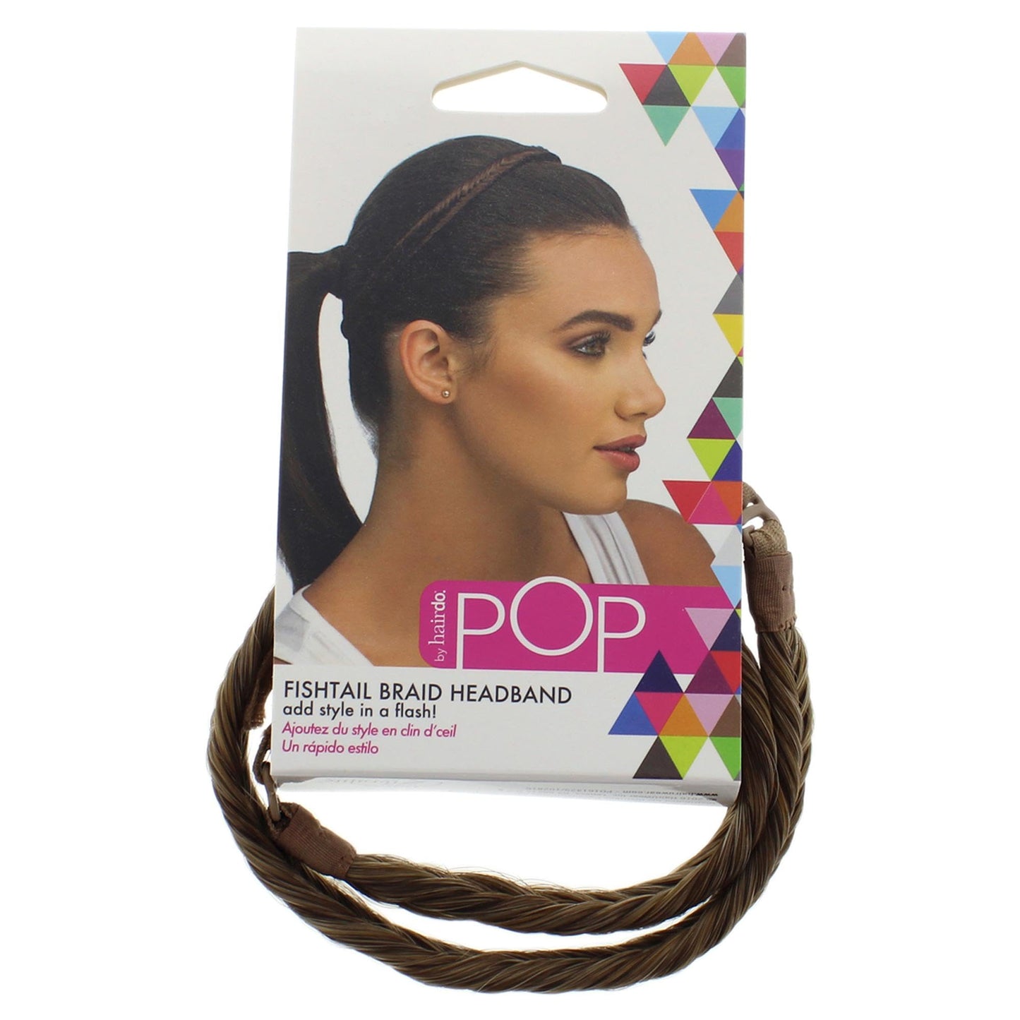 Hairdo Pop Thick Braid Headband, R1416t Buttered Toast, R1416T Buttered Toast
