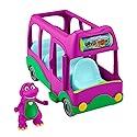 Barney World Preschool Toy Adventure Bus Push-Along Vehicle Figure for Pretend Play Kids Ages 3+ Years