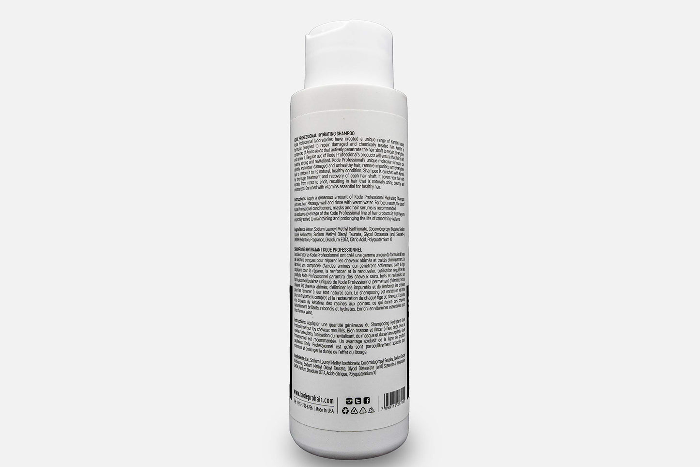 3pc Rehab Bundle: Kode Professional Hydrating Shampoo, Hydrating Conditioner and Hair Rehab Bundles (16oz Rehab)