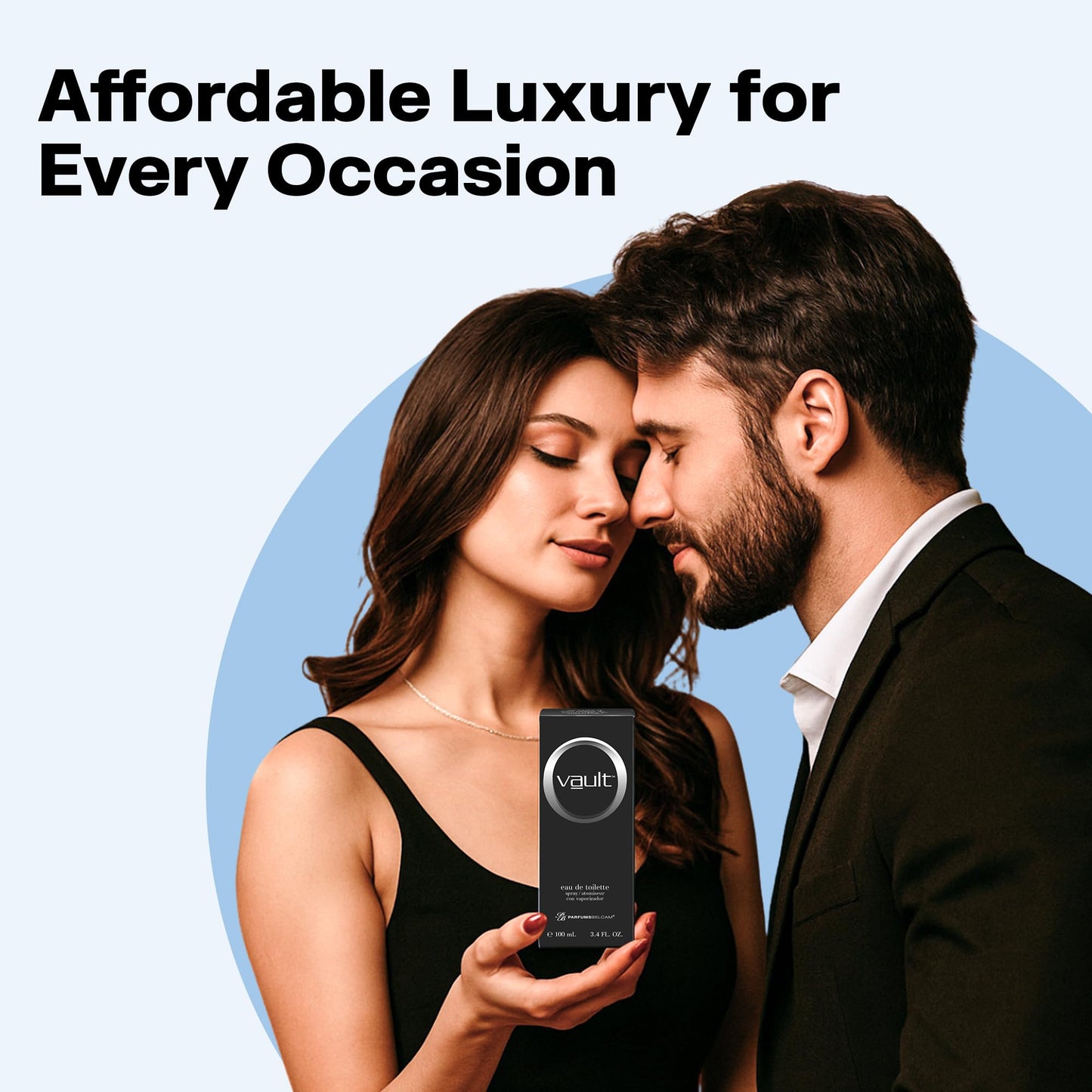 PB ParfumsBelcam Vault Eau De Toilette Spray for Men – Bold Fresh Musk with Bergamot, Sandalwood & Sweet Grass Notes, Long-Lasting Masculine Fragrance