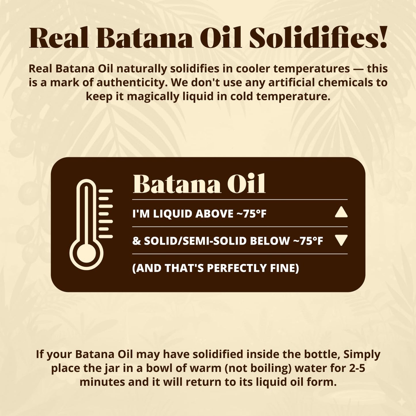 Vital Strands Batana Oil for Hair Growth - 100% Pure & Organic Botana Oil from Honduras - Strengthens, Thickens & Restores Natural Hair - Cold Pressed