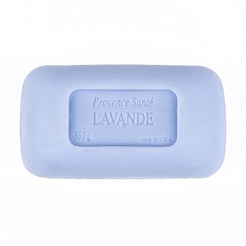 Provence Sante Luxury French Soap Bar - Moisturizing Shea Butter - Triple-milled Lavender Fragrance, 12 oz
