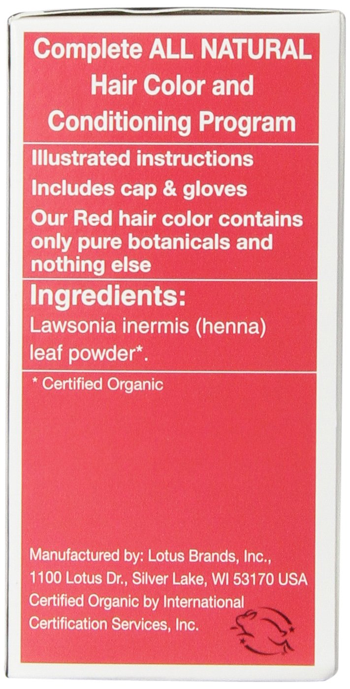 LIGHT MOUNTAIN HENNA,RED, 4 OZ2