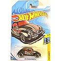 Hot Wheels 2018 50th Anniversary Checkmate Volkswagen Beetle (Pawn) 262/365, Black