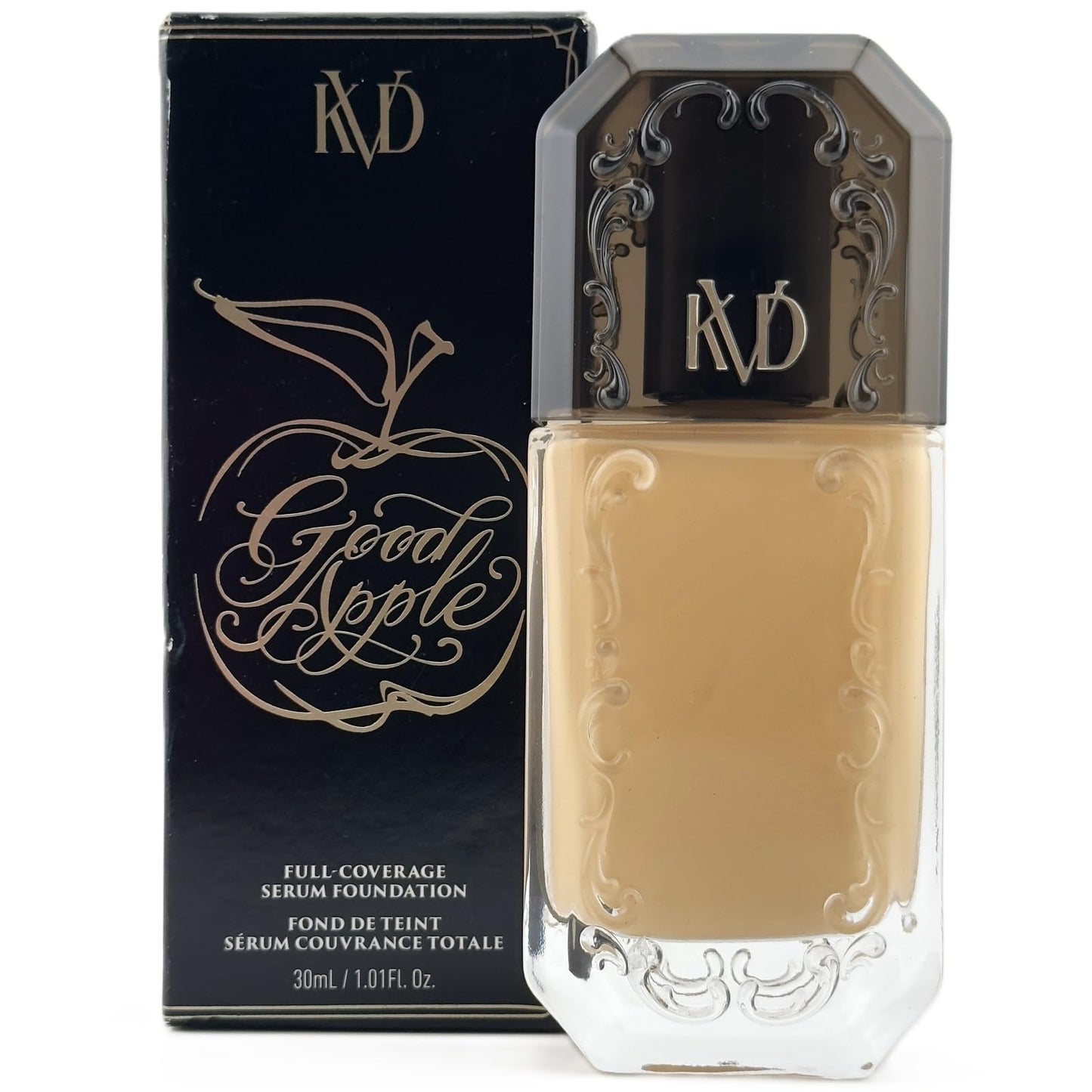 KVD Beauty Good Apple Non-Comedogenic Full-Coverage Serum Foundation Medium 030