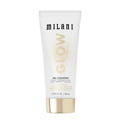 Milani Glow Gel Cleanser - Face Cleanser for a Hydrating Glow - (3.4 Fl.Oz.)