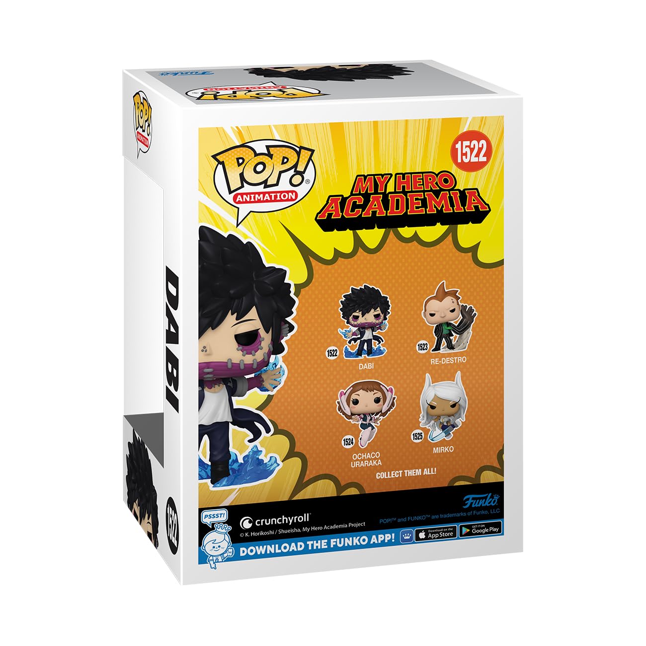 Funko POP! Animation: My Hero Academia (MHA) - 2 - Dabi - (Flames) - Collectable Vinyl Figure - Gift Idea - Official Merchandise - for Kids & Adults…