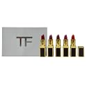 Tom Ford Lip Color Mini Deluxe Set - 5 Mini Lipsticks (Scarlet Rouge, Casablanca, West Coast, Runway Rose, Wild Ginger)