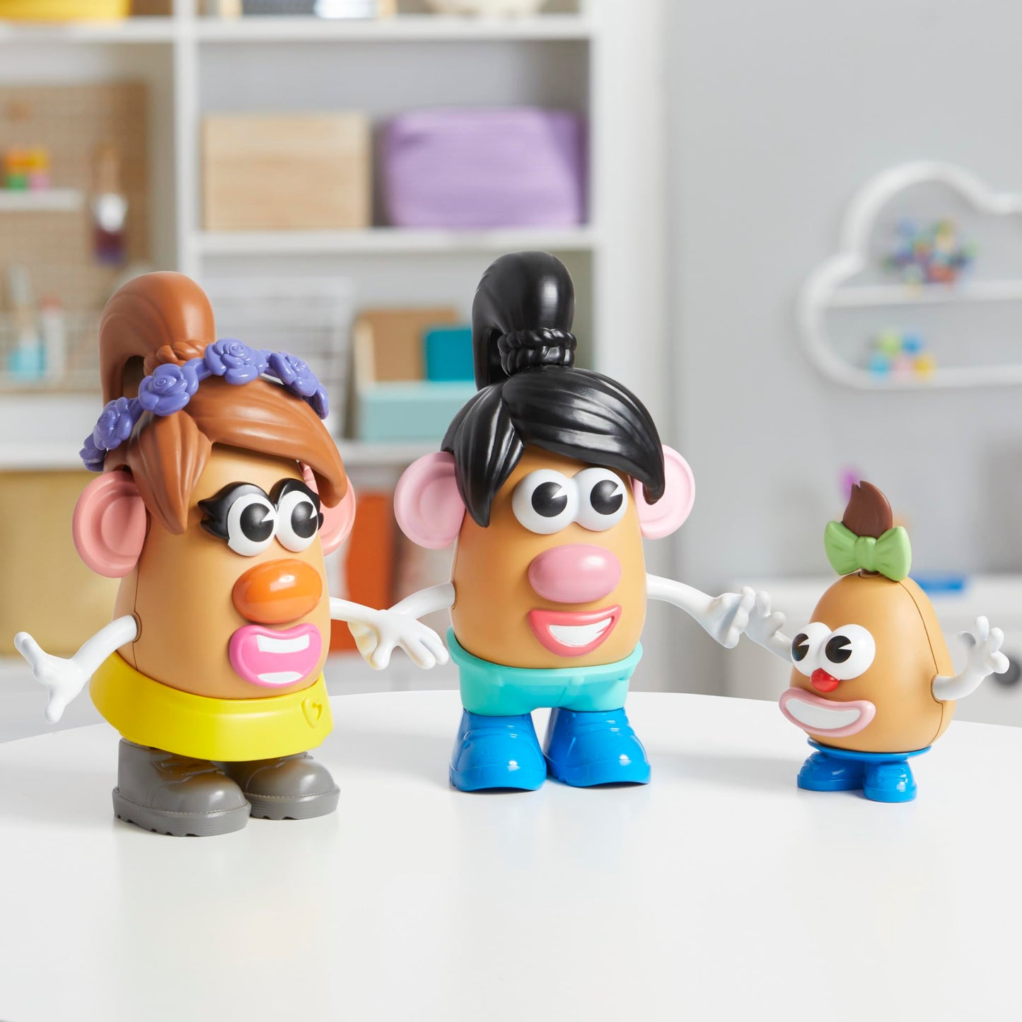 POTATO HEAD Create Your Family Set, 44 Pieces, Creative Toddler & Preschool Toy for Kids Ages 2+, Amazon Exclusive