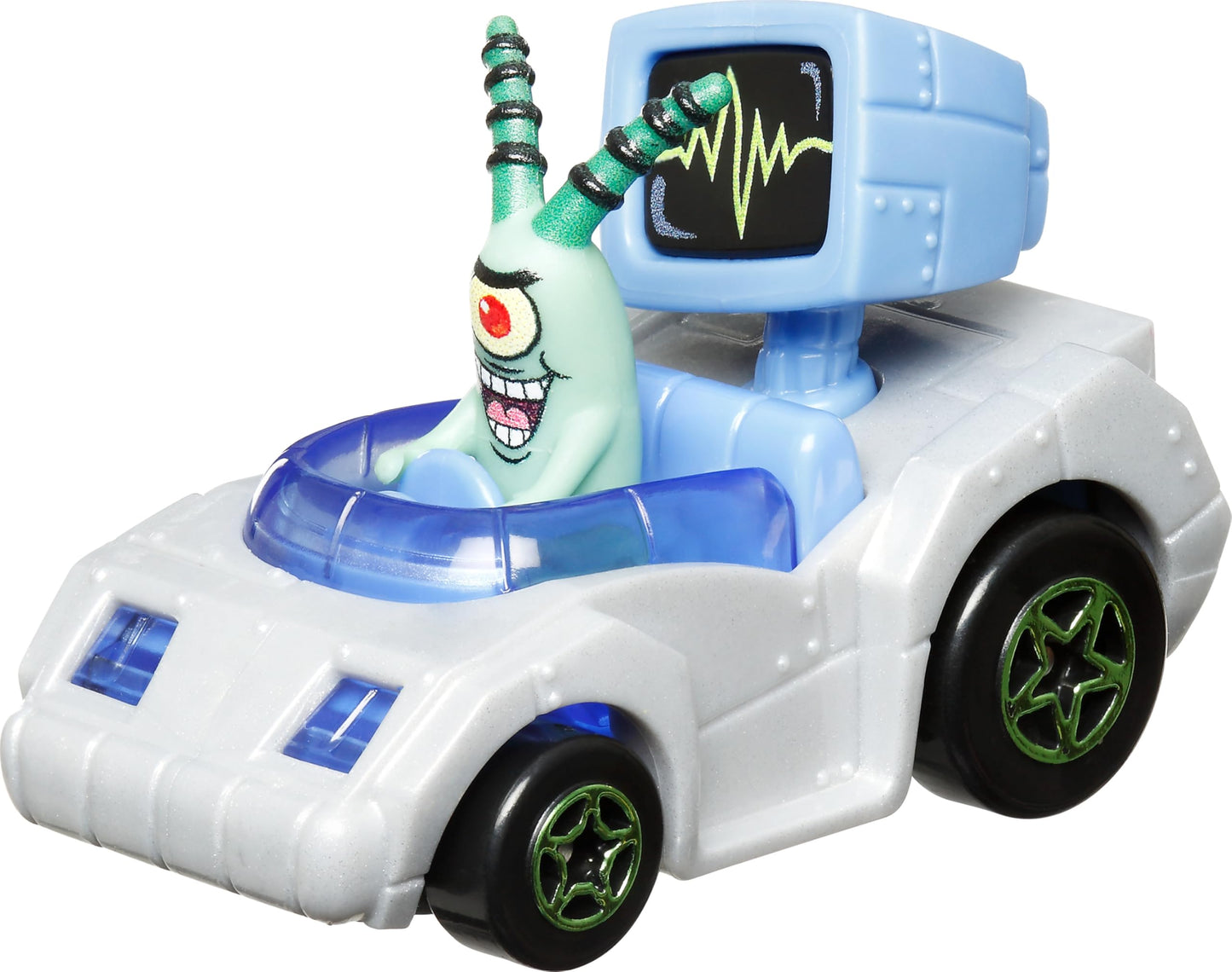 Hot Wheels Toy Cars, Set of 2 RacerVerse Die-Cast Vehicles with Character Drivers Optimized for Performance on RacerVerse Track (Styles May Vary)