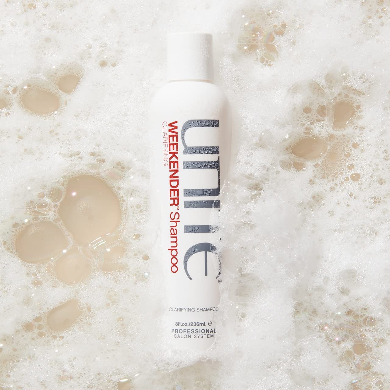 UNITE Hair - WEEKENDER Shampoo - Clarifying Formula for Product Build-Up Removal and Softness - Sulfate-Free, Paraben-Free, Safe for Chemically