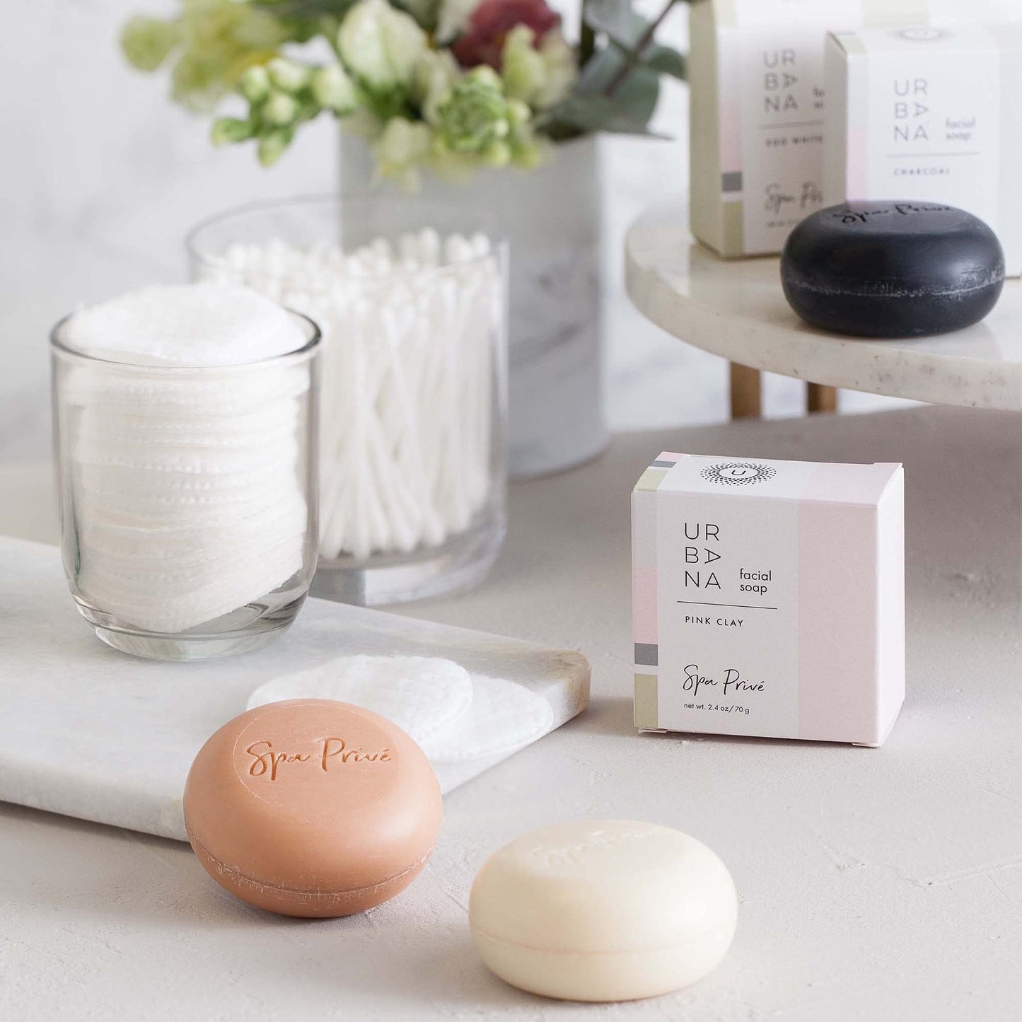 Urbana Spa Prive Collection Facial Soap Bar, 70 Gram, Egg White Beauty & Personal Care Urbana