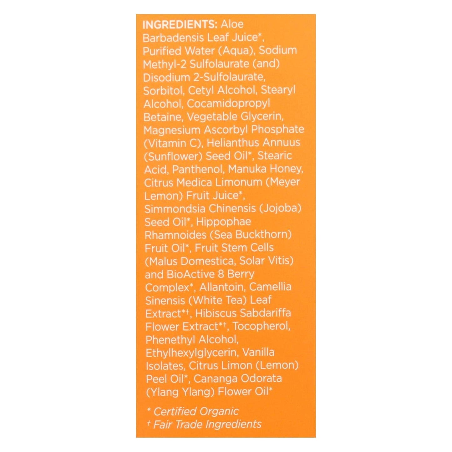 Andalou Naturals Clnsr Creamy Meyer Lemon 6 Fz