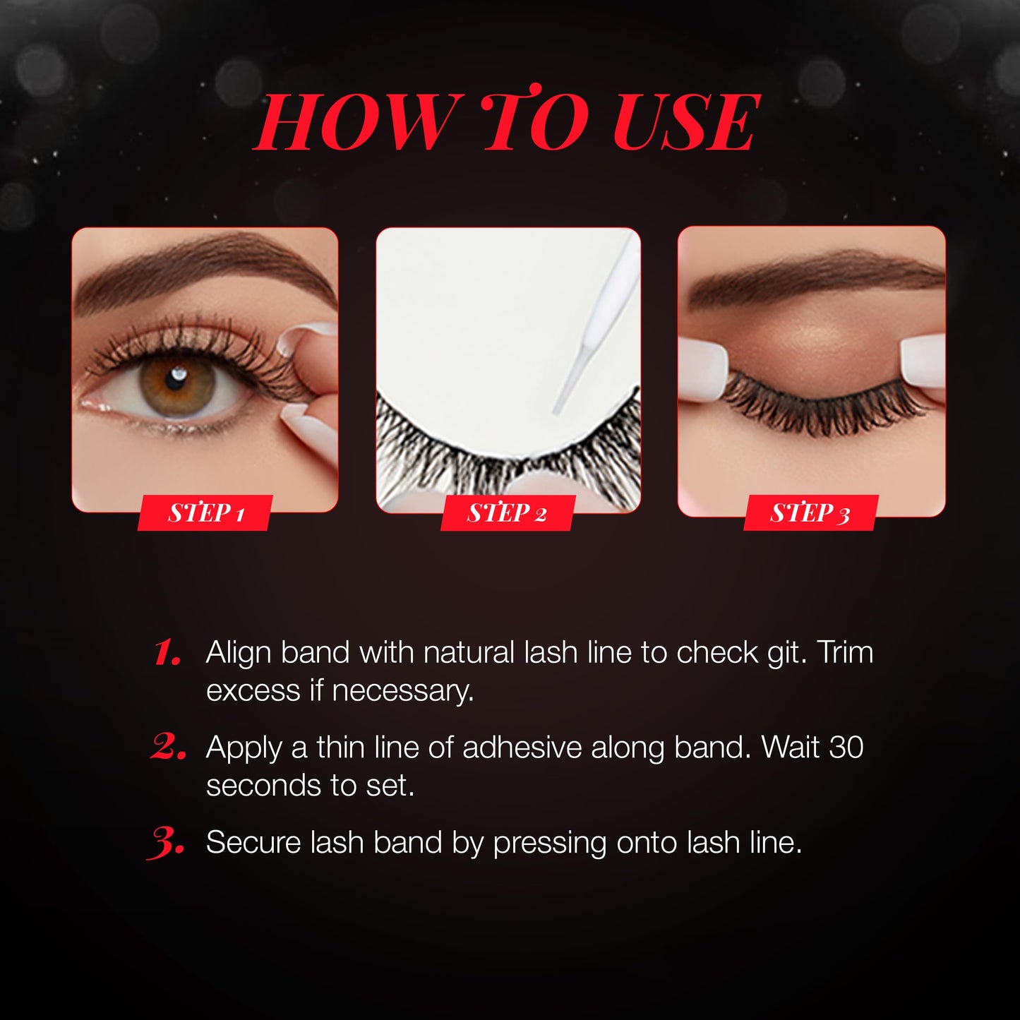 Ardell Demi Wispies Eyelashes - Multi-Dimensional, Eyelashes Natural Look, 6 Pairs