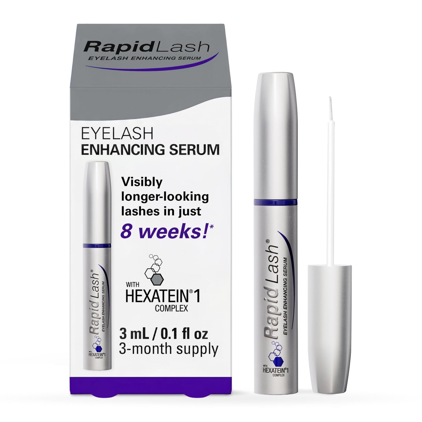 RapidLash Eyelash Enhancing Serum - 2 Month Supply, 3mL Beauty and Personal Care RapidLash