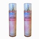 Bath & Body Works Fine Fragrance Mist, Set of 2 Bottles, 8oz Per Bottle (Lovely Dreamer)