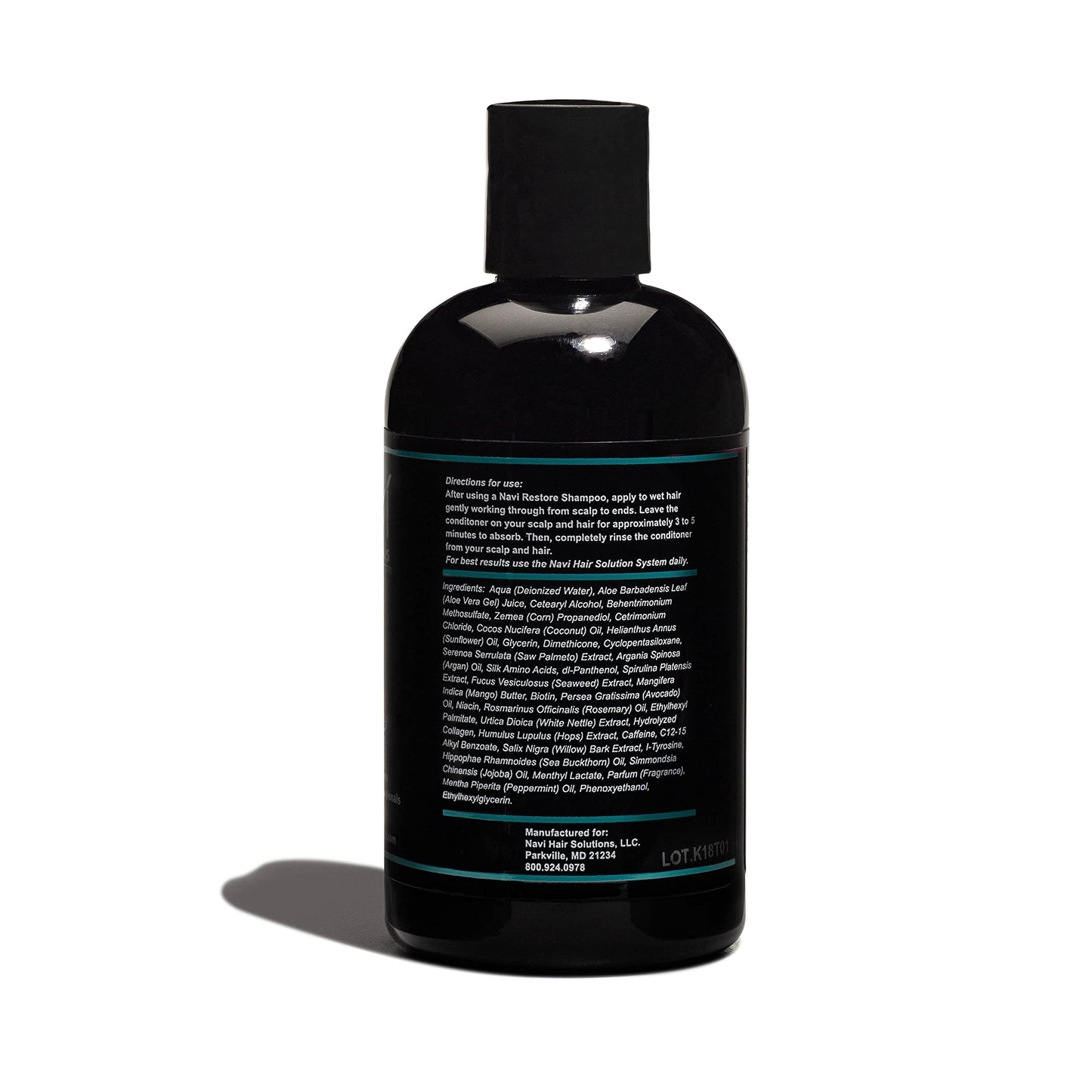 Navi Professional Hair Growth Set - DHT Blocker for Thinning and Hair Loss, Sulfate Free Regrowth Shampoo & Conditioner for Men, Women & Color Treated