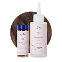 eSalon Permanent Hair Color & Hair Dye Complete Kit - Medium Brown Natural Golden - Personal Colorist Kit for Up To 100% Gray Coverage for All Hair