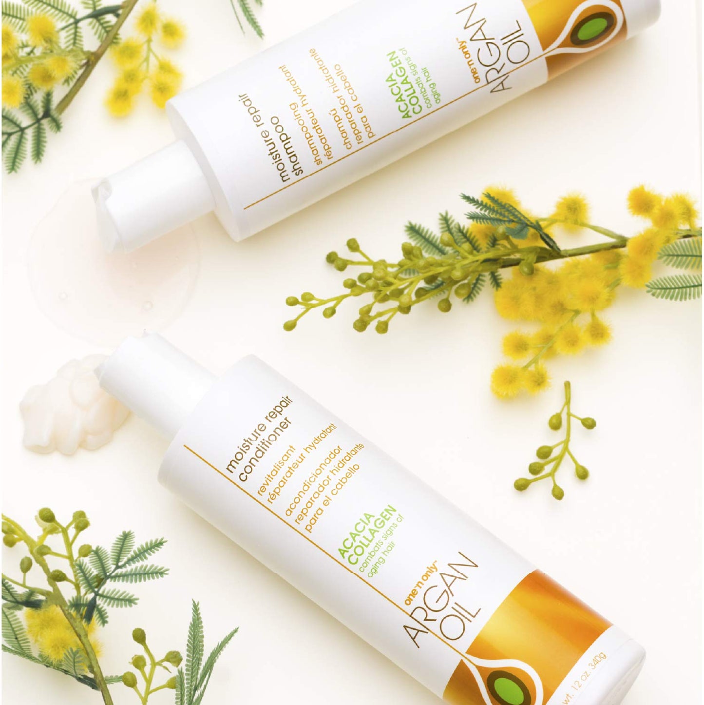 One 'n Only Argan Oil Moisture Repair Conditioner, Helps Detangle and Smooth Damaged Hair Cuticle to Improve Structure, Improves Shine