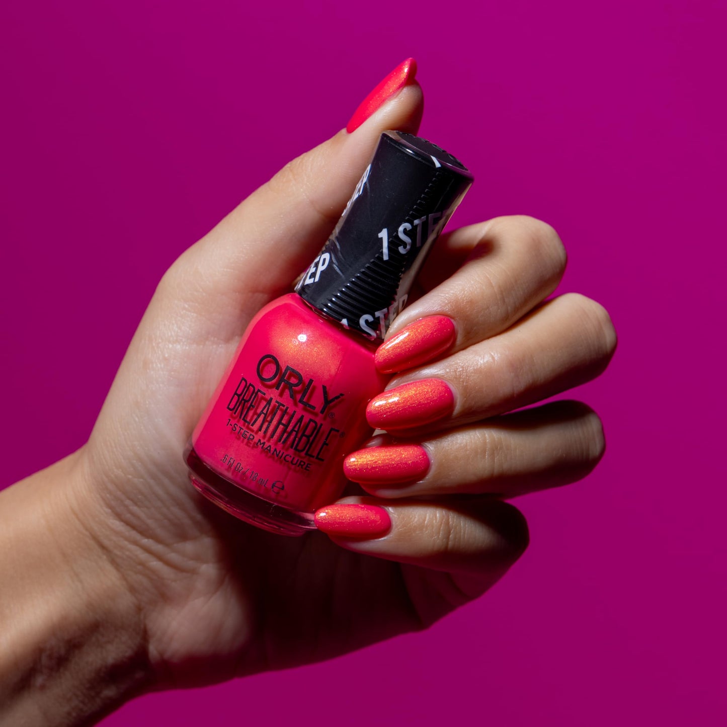 Orly Melting Point Nail Polish Collection | Golden Pink Shimmer | Long-Wearing, Full Coverage Formula with Gripper Cap | Vegan & Cruelty-Free (The Beauty & Personal Care Orly