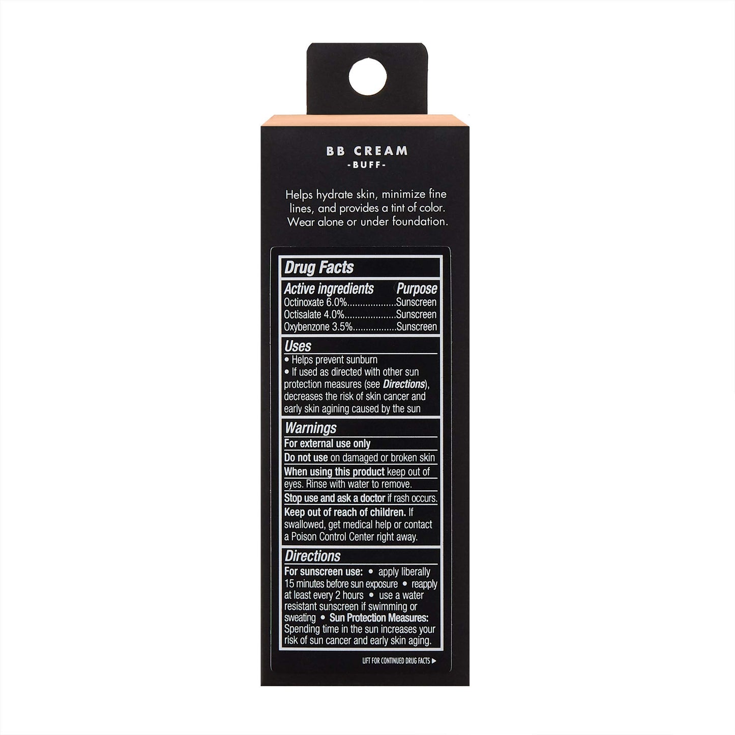 e.l.f. BB Cream SPF 20, Provides Even Coverage, Buff, 0.96 Fl Oz