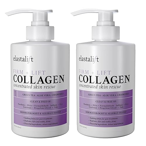 Elastalift Collagen Cream Fragrance Free Body Lotion & Face Moisturizer For Women & Men | Collagen Lotion | Skin Tightening Cream | Skin Firming +