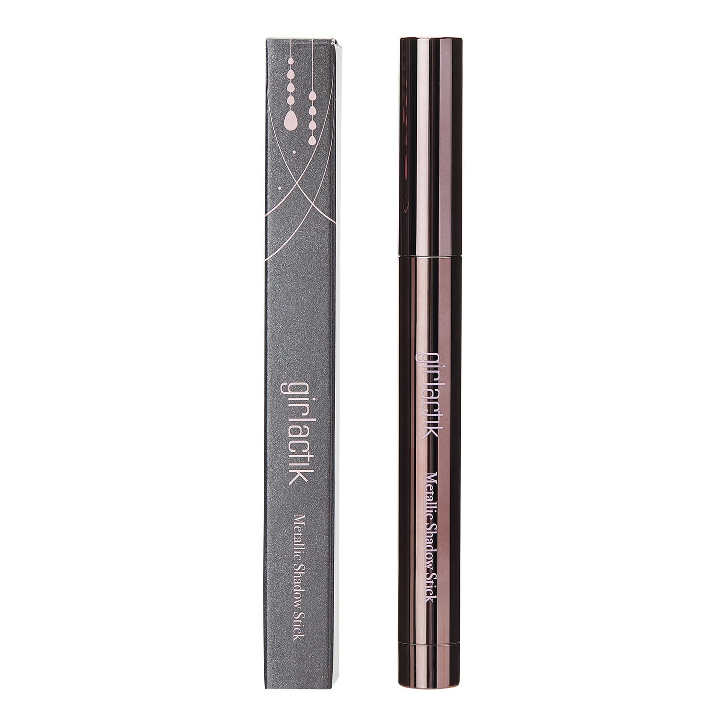 Girlactik Creamy Eyeshadow Stick- Long Lasting and Water-Resistant, Shimmering and Matte Colors Eye Shadow Stick Makeup, Built-in sharpener - 2 g