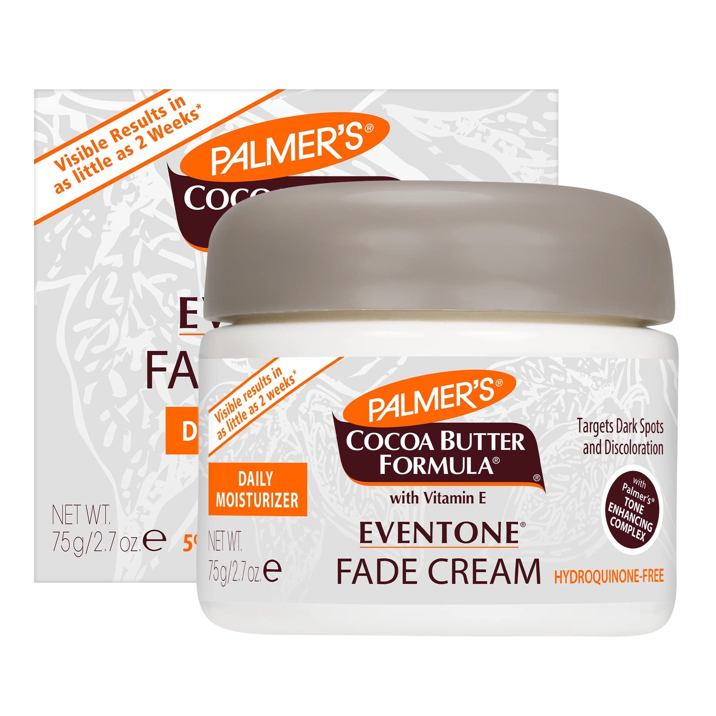 Palmer's Cocoa Butter Formula Eventone Fade Cream, Anti-Dark Spot Fade Cream with Vitamin E and Niacinamide, Helps Reduce Dark Spots & Age Spots, 2.7 Beauty and Personal Care Palmer's