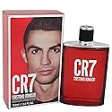 CR7 Cristiano Ronaldo Eau de Toilette Spray for Man, 3.4 Ounce, Red