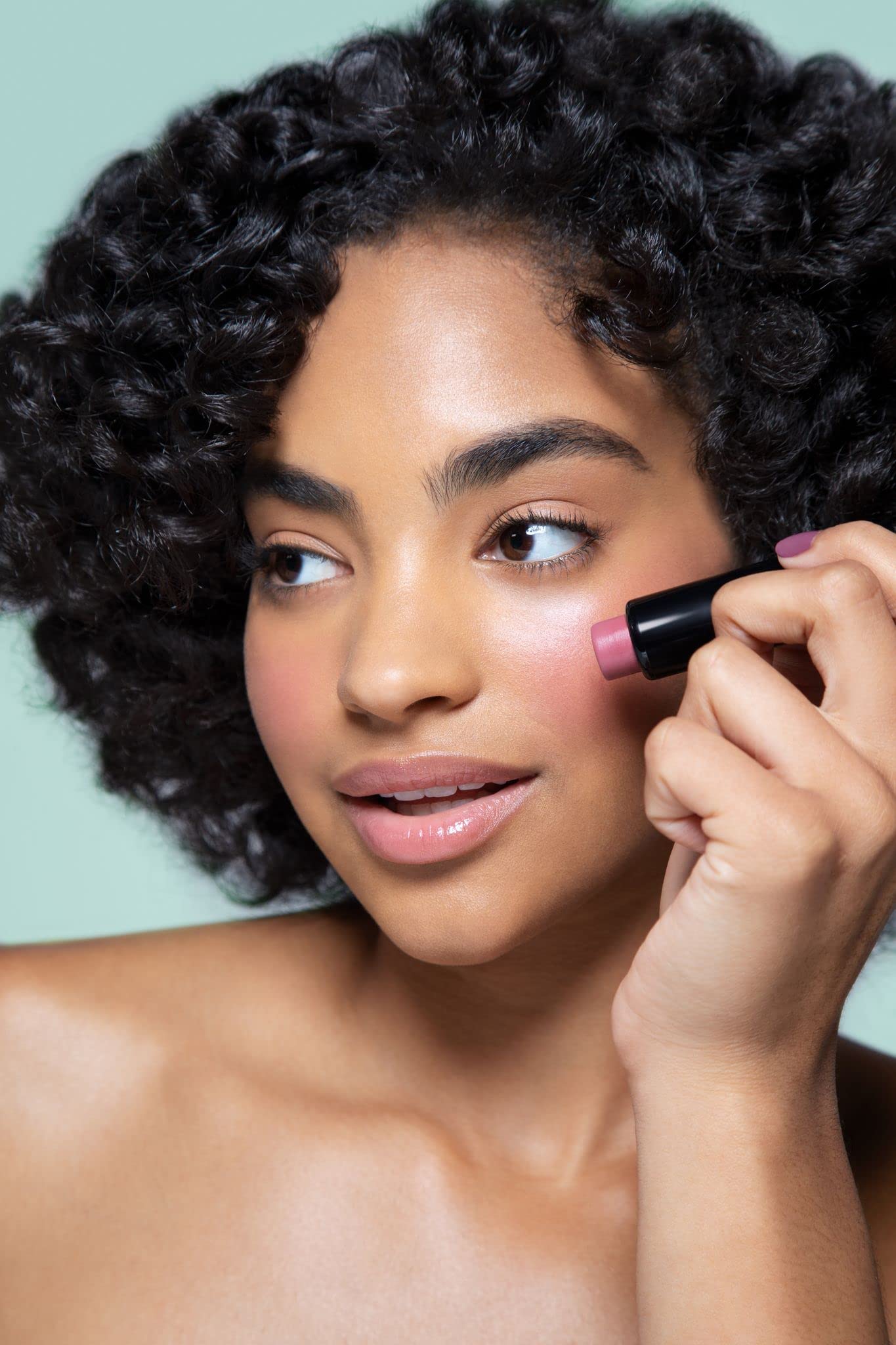 butter LONDON Plush Rush Blush & Lip Makeup Stick, Obsessed, Buttery Smooth Formula, Nourishing Shea & Mango Butter, Cruelty, Gluten & Paraben Free