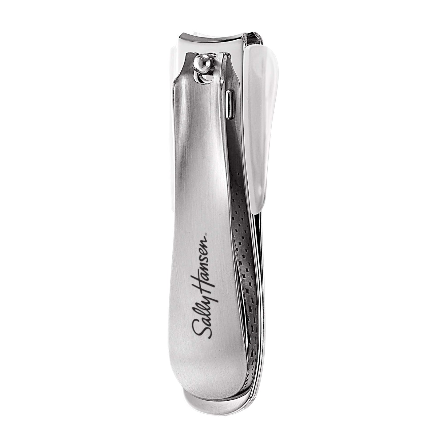 Sally Hansen Beauty Tools Treat Your Toes Control-Grip Toenail Clipper with Catcher | Wide Blade for Thick Nails | Stainless Steel Professional Toe