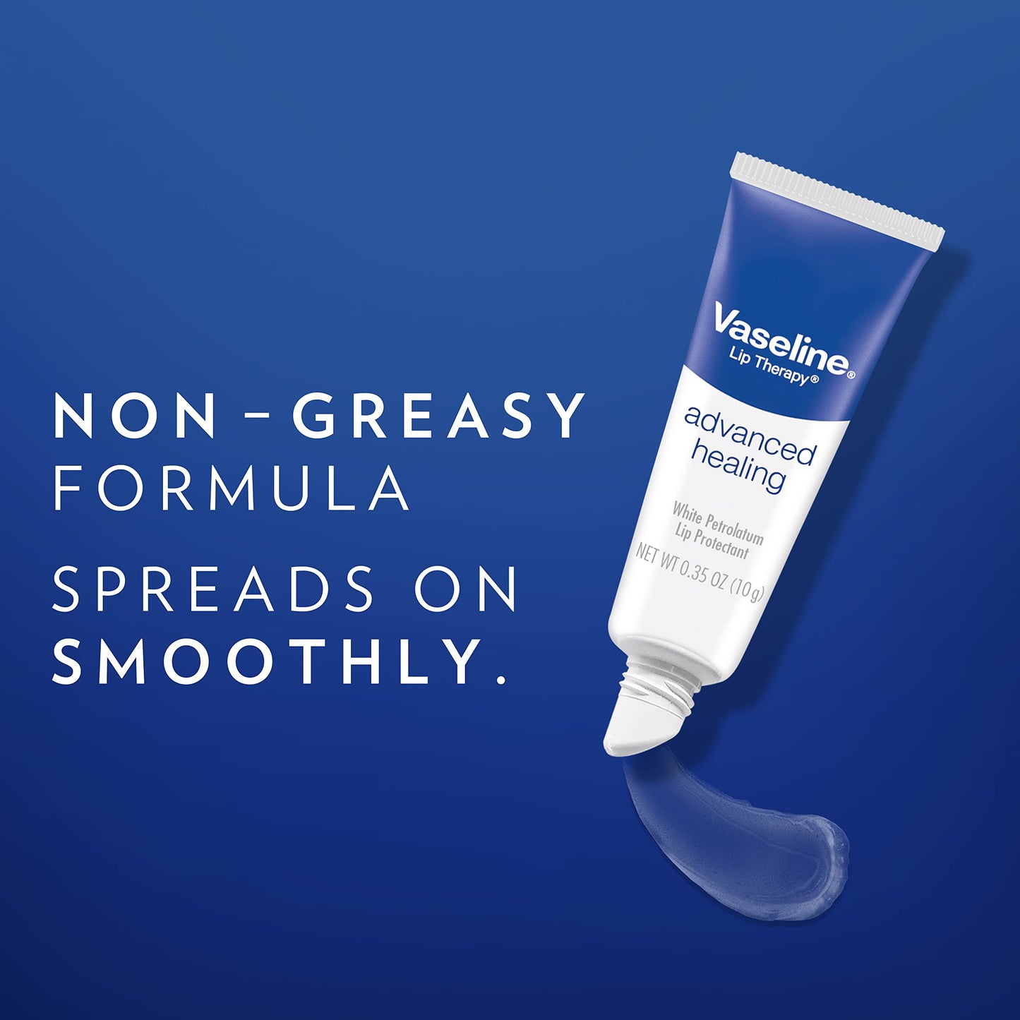 Vaseline Lip Therapy Petroleum Jelly,Adv Formula -10 Gm