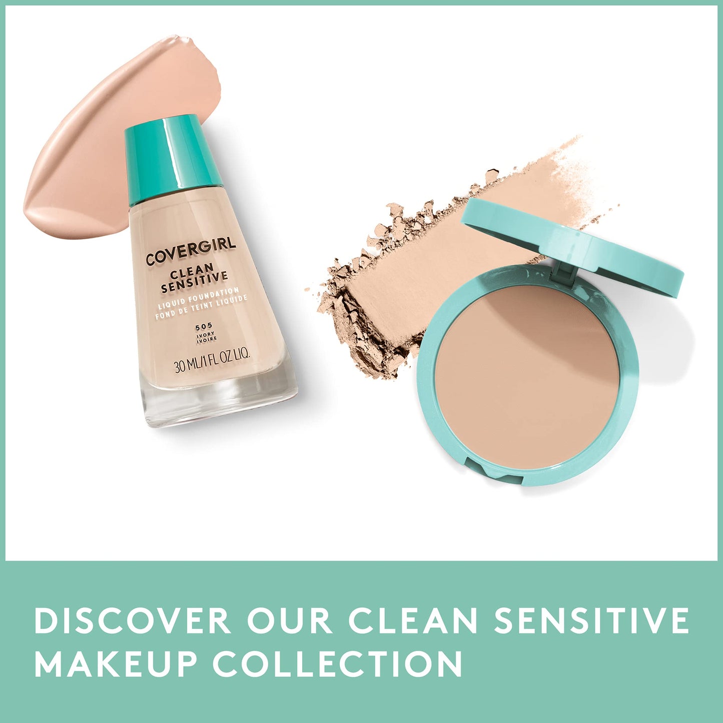 COVERGIRL Clean Sensitive Skin Foundation (packaging may vary)