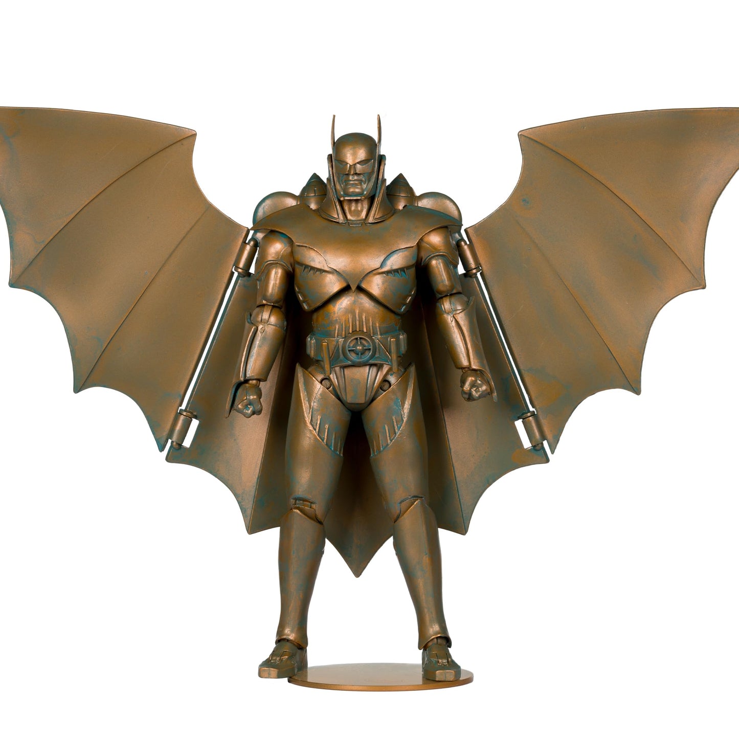 Armored Batman (Kingdom Come) Patina Edition Gold Label 7"" Figure, Brown