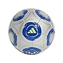 adidas Messi League Ball - Seamless Surface, Butyl Bladder, Messi Printed Logo, Ideal for Training Sessions and Matches (Silver Metallic/Lucid…
