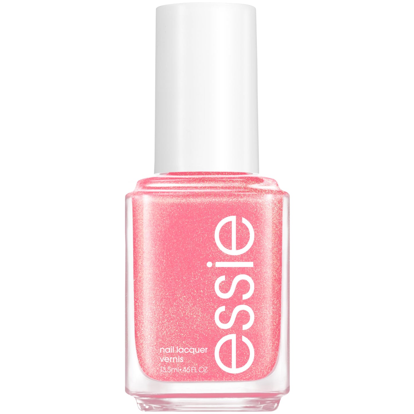 essie salon-quality nail polish, vegan, pink, shimmer, spring fling, 0.46 fl oz Beauty & Personal Care essie