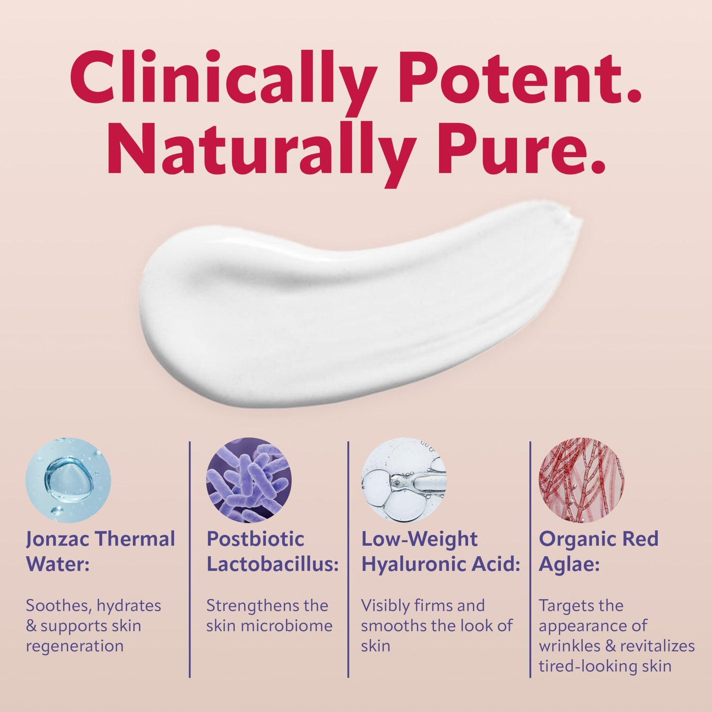 JONZAC Eau Thermale Sublimactive Organic Anti-Aging Eye & Lip Contour Cream - Reduces Fine Lines and Puffy Eyes - Dark Circles Reduced - Natural Skin