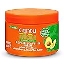 Cantu Avocado Hydrating Repair Leave-In Conditioning Cream, 12 Ounce