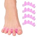ZenToes Silicone Toe Spacers and Separators for Correct Toe Alignment, Bunion Relief, Hammertoe Straightener, Gel Orthopedic Corrector - 2 Pairs Beauty & Personal Care ZenToes