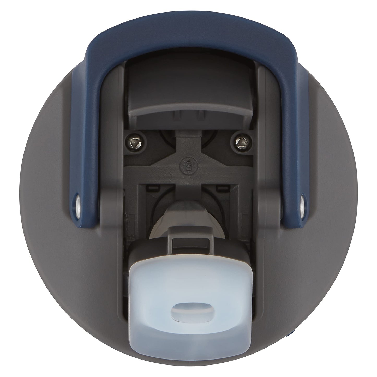 Contigo Ashland 2.0 Leak-Proof Water Bottle with Lid Lock and Angled Straw, Dishwasher Safe, Interchangeable Lid, 24oz, Blueberry