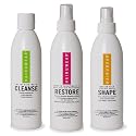 Wig Care Shampoo & Conditioner Kits: 8oz Cleanse, Rstore, Curl, or Control, Wide Tooth Comb or Wig Stand (8oz Cleanse, Restore, Shape)