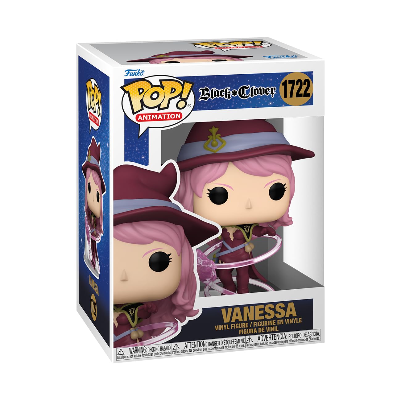 Funko POP! Animation: Black Clover - Vanessa Enoteca - Collectable Vinyl Figure - Gift Idea - Official Merchandise - for Kids & Adults - Anime Fans…
