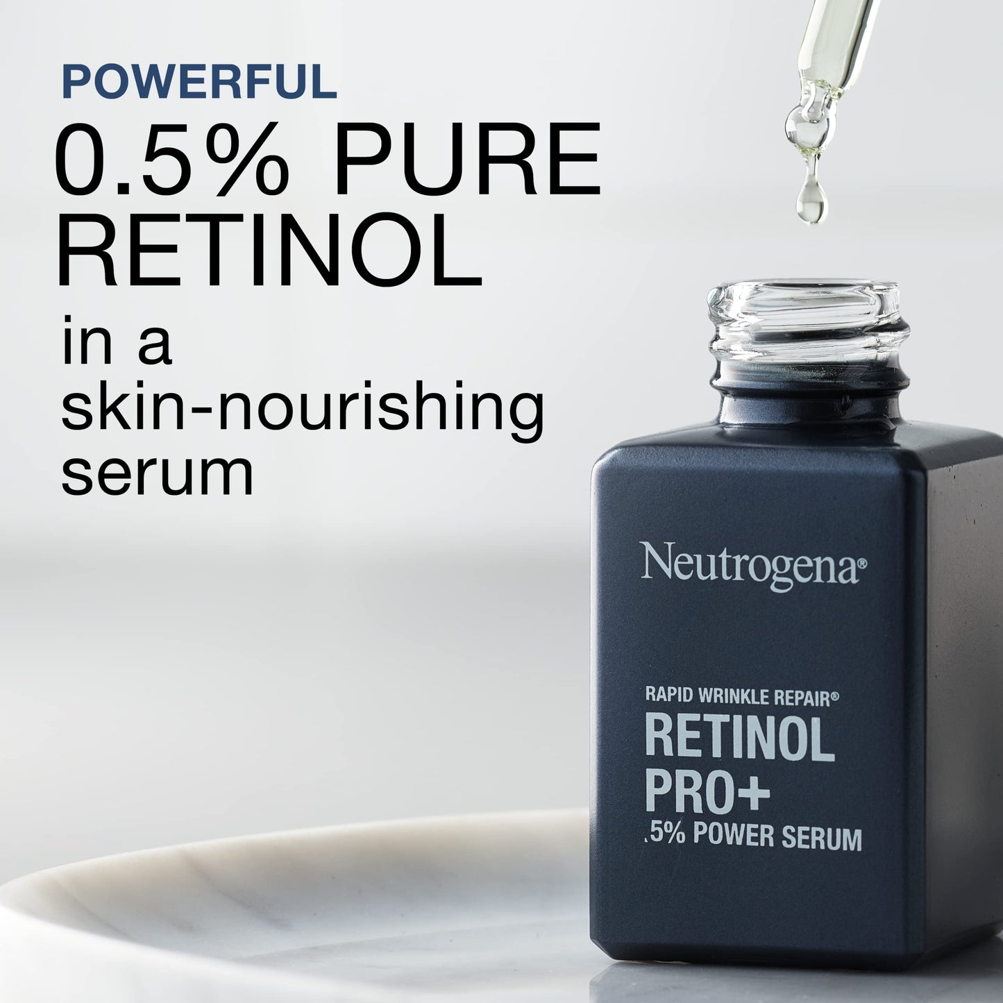 Neutrogena Anti-Aging Rapid Wrinkle Repair Retinol Regenerating Cream, 0.5 Oz Mini, & Neutrogena Anti-Aging Rapid Wrinkle Repair Retinol Pro+ 0.5%